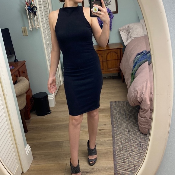 LA made Dresses & Skirts - Revolve LA Made Mock Neck Bodycon‎ Dress